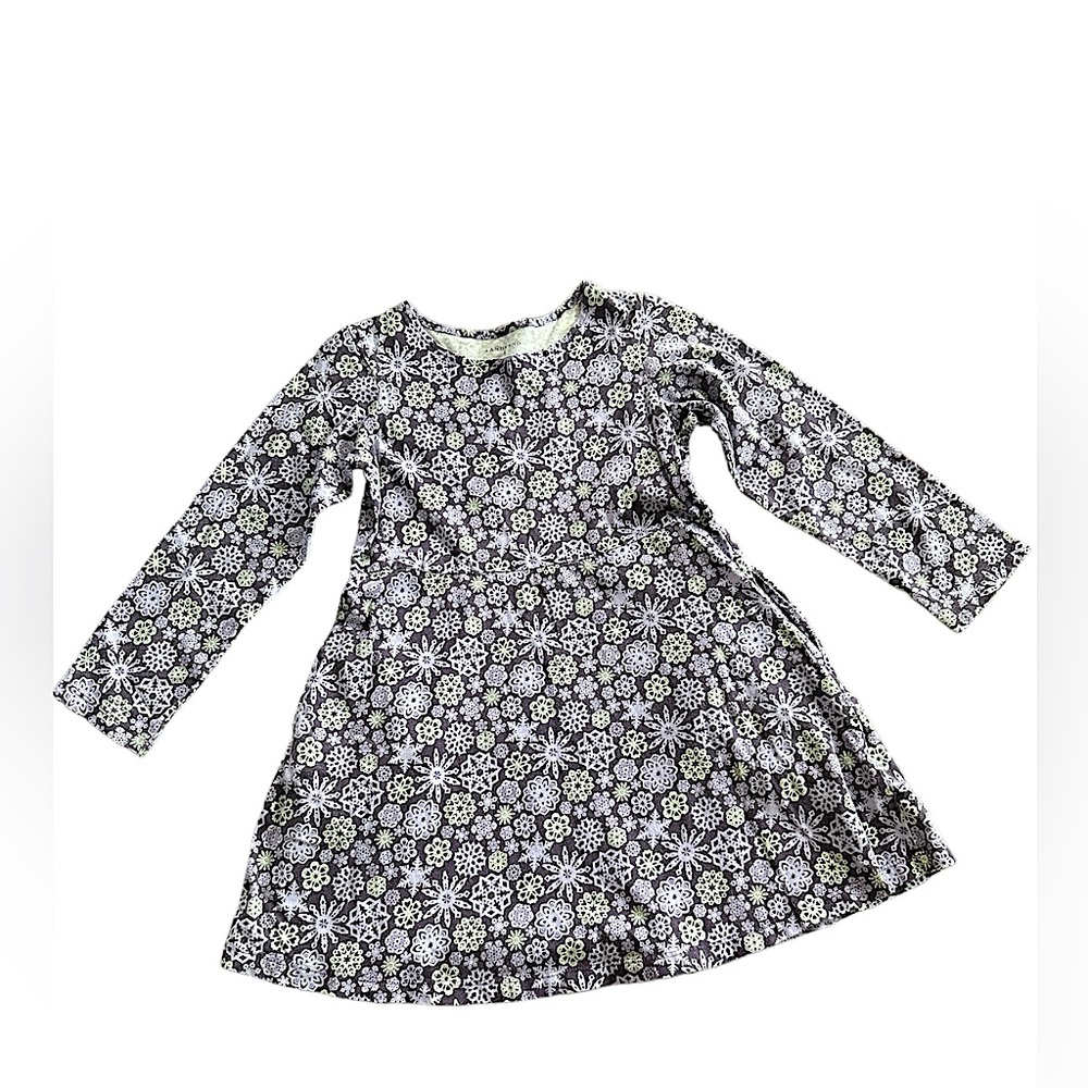 Lands’ End Long Sleeve Purple Dress Size 5